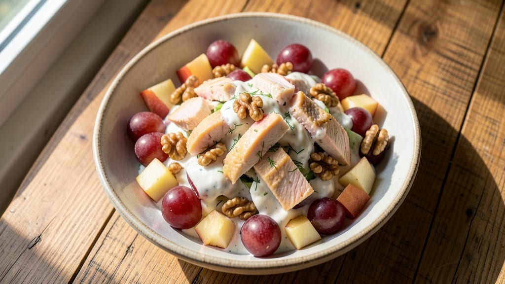 Chicken Salad Recipe With Grapes, Apples, and Nuts: Sweet-Tart Crunch That Stays Fresh All Week