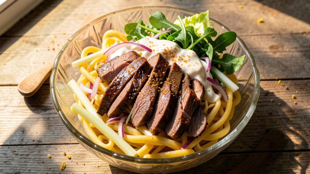 Cold Beef Pasta Salad Recipe: Protein-Packed Picnic Perfection