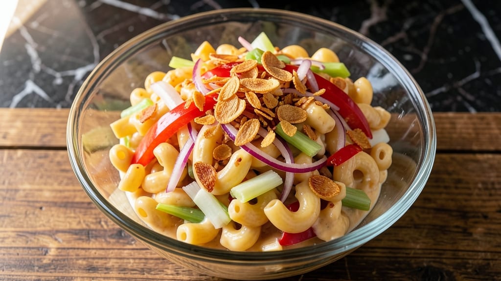 Chef RV's Macaroni Salad Recipe: Bold BBQ Kick With Crunchy Celery Bites