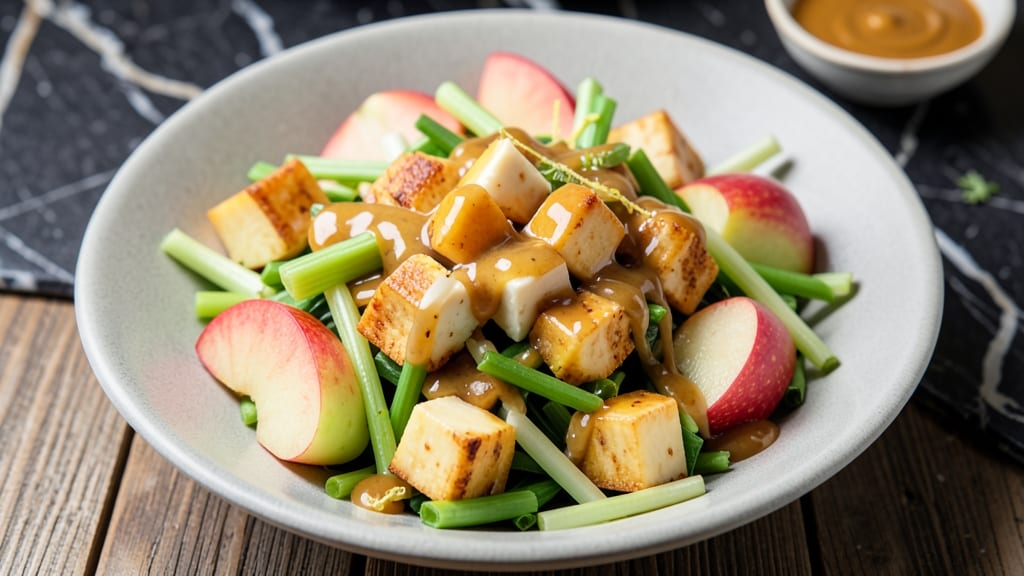 Cheddar Salad Recipe: Sharp Cheese and Crisp Celery Crowns Without Mayo