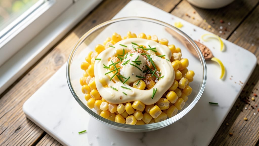 Sweet Corn Salad Recipe With Mayonnaise: Sweet and Savory Picnic Crowd-Pleaser