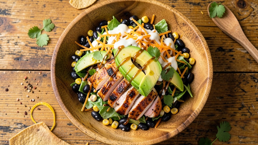 Chili's Southwest Salad Recipe: Spicy Black Bean and Corn Crunch With Cooling Avocado
