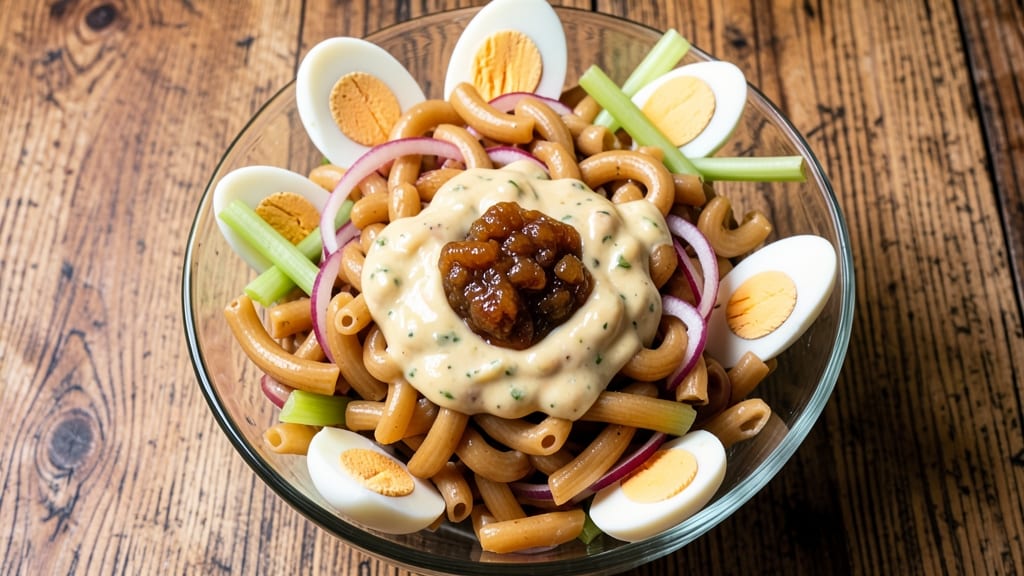 Traditional Macaroni Salad Recipe With Mayonnaise and Eggs: Creamy, Crunchy Picnic Classic