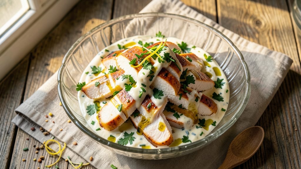 Chicken Salad Recipe Alton Brown: Herb-Infused Cream Cheese Base With Perfect Celery Texture