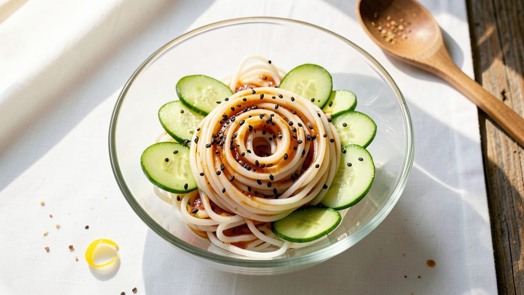 Cold Somen Salad Recipe: Chilled Noodle Refreshment With Soy-Lime Zing