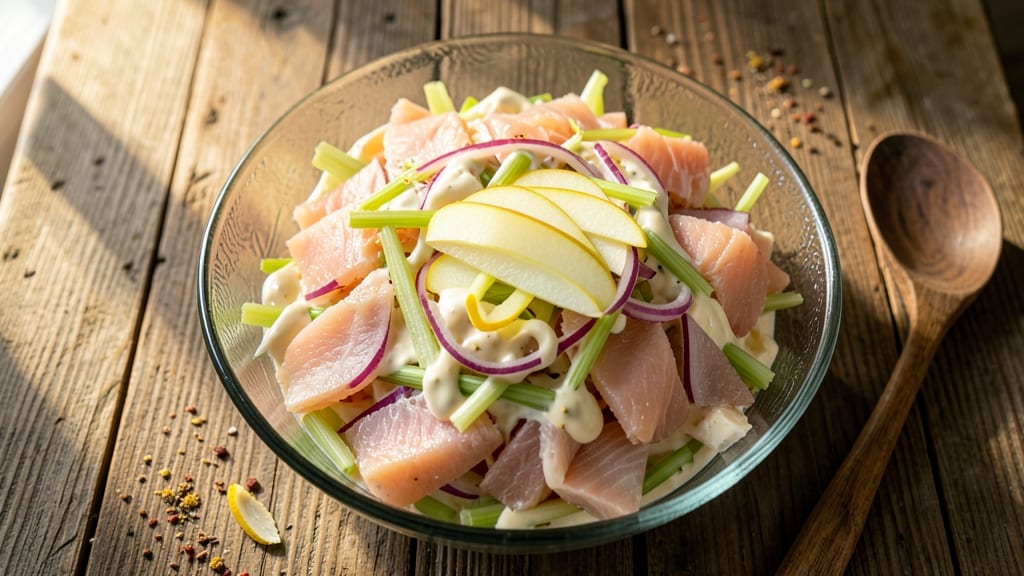 Chopped Herring Salad Recipe: Scandinavian-Inspired Creamy Crunch