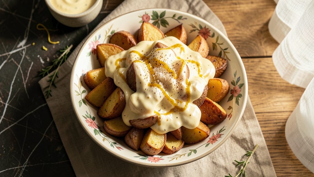 1940s Potato Salad Recipe: Vintage Party Crunch With Mustard-Vinegar Zing