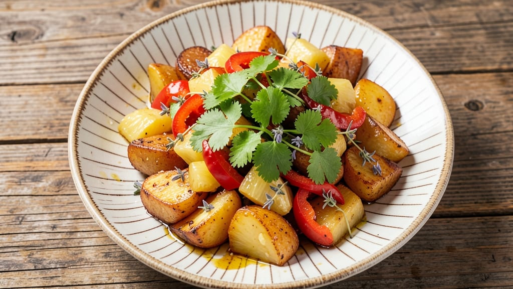 Caribbean-Style Potato Salad Recipe: Jerk-Spiced Crunch With Pineapple Zing