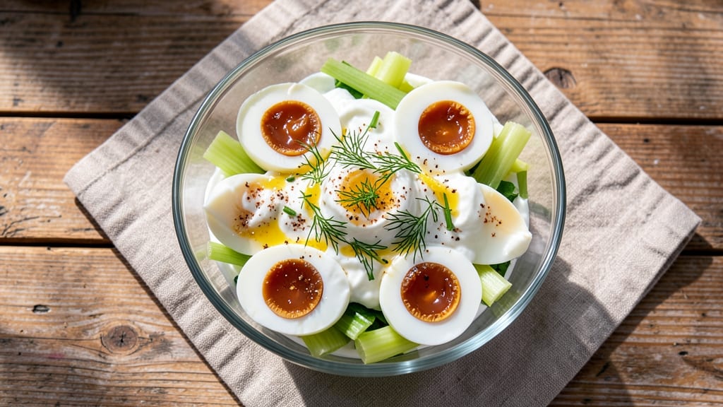 3 Egg Salad Recipe: Herb-Packed Creaminess With Zero Mayo