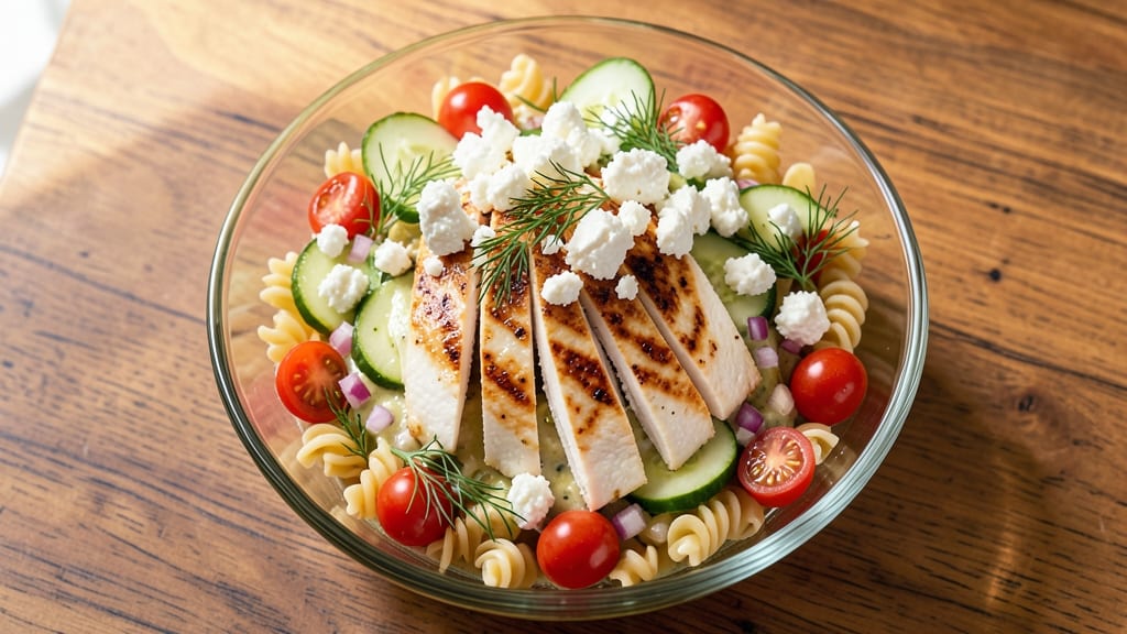 Chicken Rotini Pasta Salad Recipe: Cold-Bites With Protein-Packed Twist