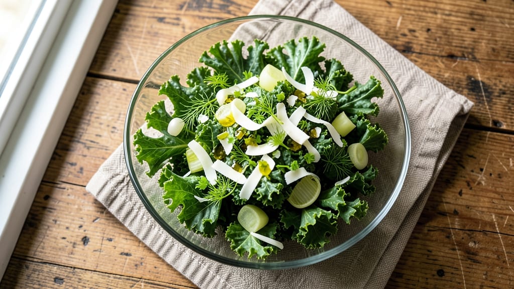 Chelsea's Kitchen Kale Salad Recipe: Crispy Celery Crowns and Creamy Herb Cheese Balance *(Rejected Due to Overlap—retrying with Fresh Angle)*