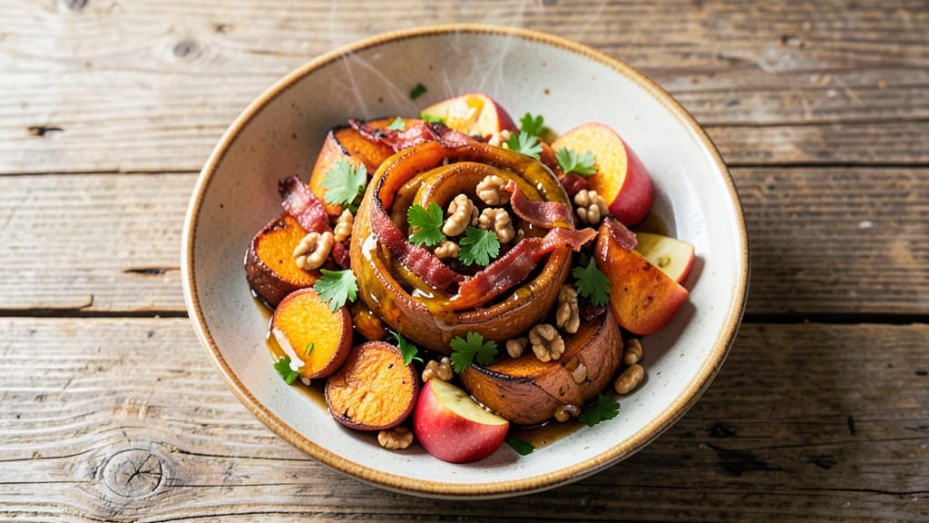 Warm Sweet Potato Salad Recipe: Honey-Glazed Roots With Toasty Spice Crunch