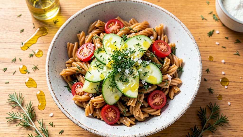Cavatappi Pasta Salad Recipe: Twisty Noodles With Zesty Lemon-Dill Dressing