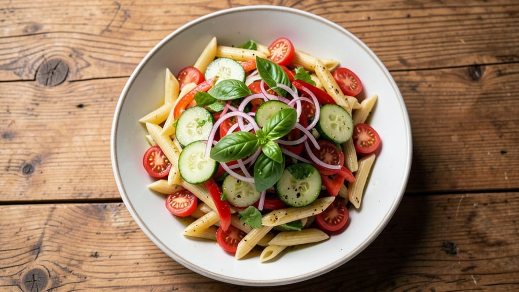 Cold Pasta Primavera Salad Recipe: Bright, Crunchy, and No-Cook Prep