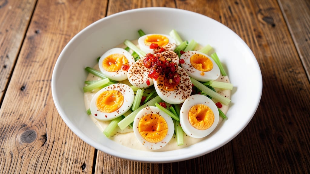 Wawa Egg Salad Recipe: Crisp Celery Crowns and Smoky Paprika Kick