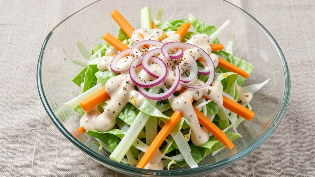 Coleslaw Recipe: Celery Crown Crunch Meets Tangy Herb Cream Cheese Bliss