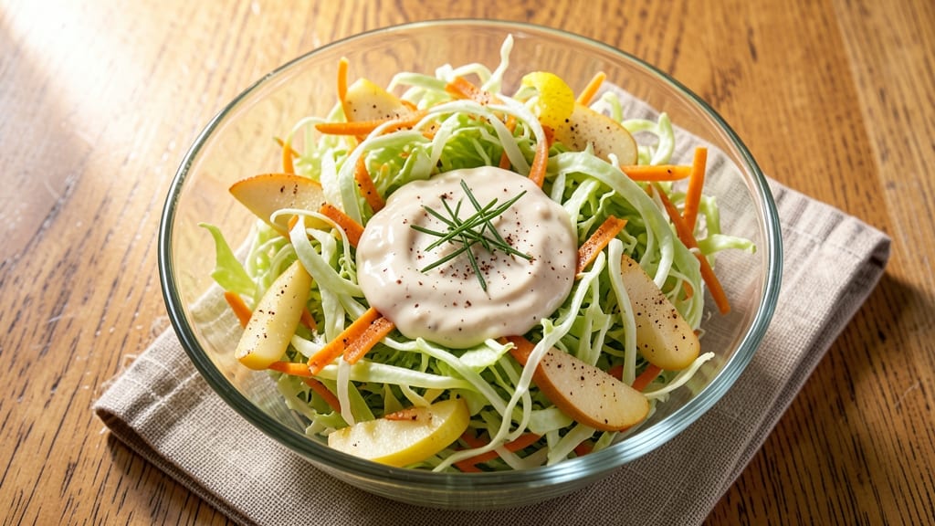 Chinois Salad Recipe: Classic French Crunch With Creamy Herb Dressing
