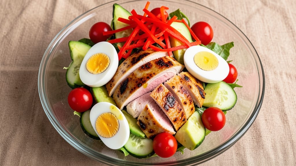 Chef Salad Recipe Healthy: Lightweight Protein Crunch Without Mayo