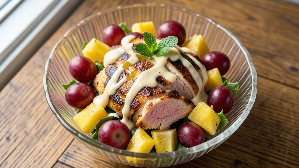 Chicken Salad Recipe With Grapes And Pineapple: Tropical Twist for Picnic Perfection