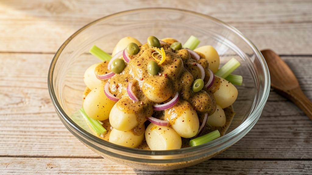 Classic Mustard Potato Salad Recipe: Bold Dijon Crunch With Perfect Creaminess