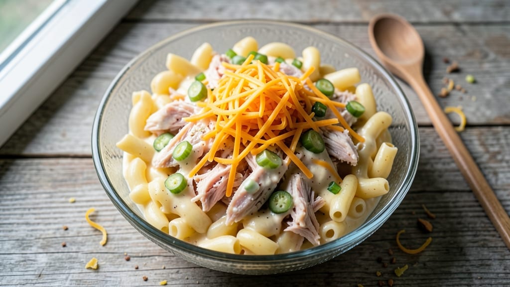 Chicken Macaroni Salad Pinoy Cooking Recipe: Sweet Vinegar and Creamy Cheese Fusion
