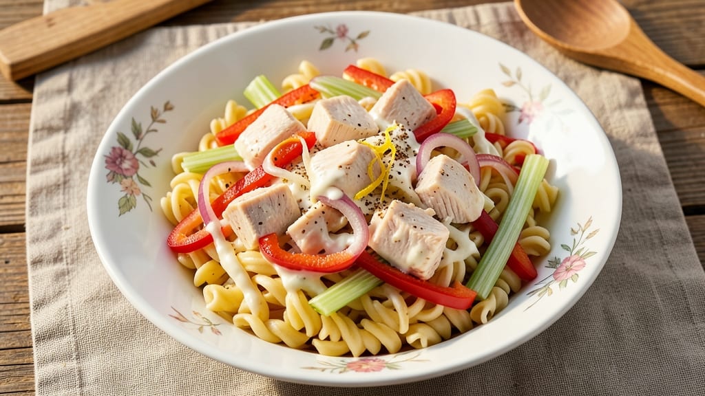 Aldi Pasta Salad Recipe: Picnic-Proof Crunch With Creamy Herb Cheese