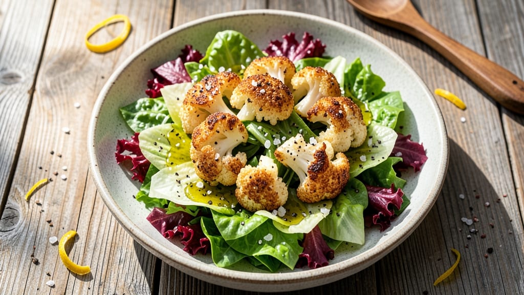 Cauliflower Lettuce Salad Recipe: Crunchy, Creamy, and Lightweight Lunch