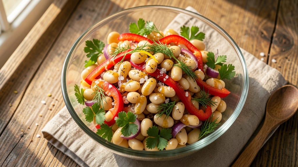 Wegmans Bean Salad Recipe: Layered Textures With Tangy Vinaigrette Base