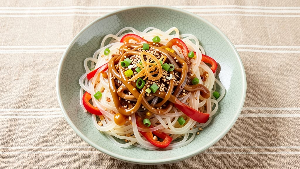 Cellophane Noodle Salad Recipe: Glass Noodle Refreshment With Tangy Peanut Zing
