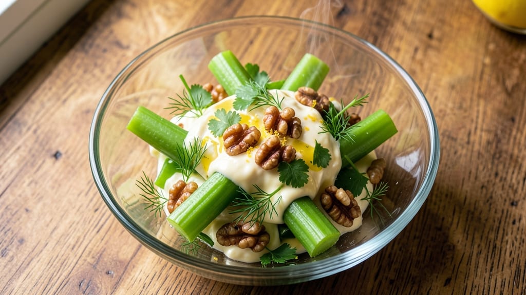 Barefoot Contessa Celery Salad Recipe: Herb-Infused Cream Cheese Without Mayo