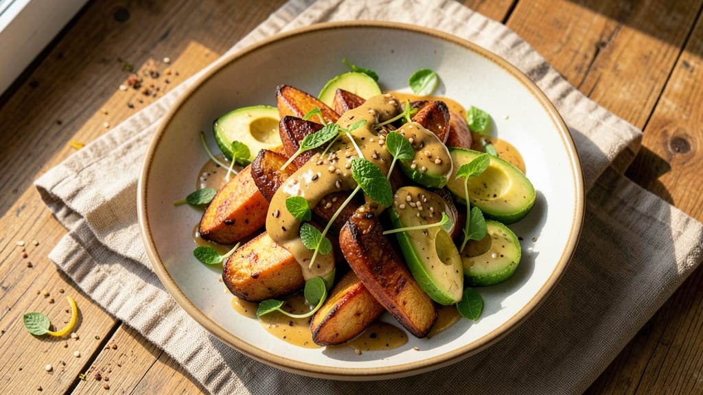 Sweet Potato and Avocado Salad Recipe: Bright Citrus and Creamy Avocado Balance