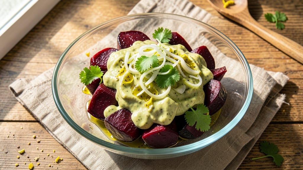 Colombian Beet Salad Recipe: Vibrant Purple and Citrus Brightness
