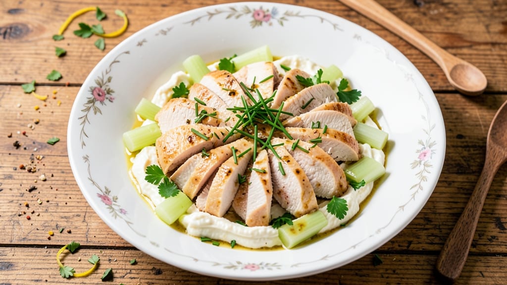 Christy Mae's Chicken Salad Recipe: Crisp Celery Crowns and Herb Cream Cheese Twist Without Mayo