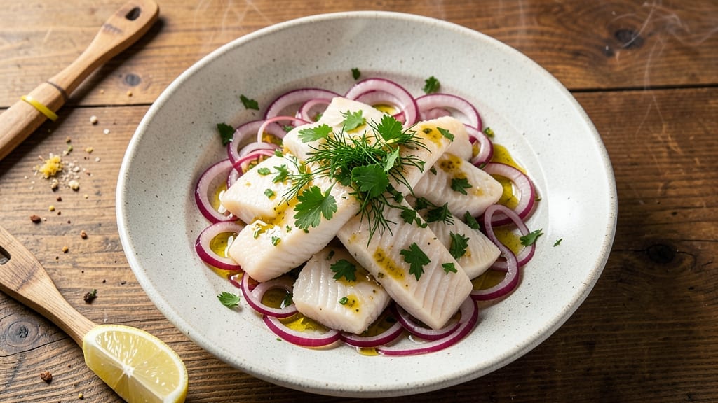 Cod Fish Salad Recipe Italian: Crisp Celery Crowns Meet Herbed Lemon Oil Brightness