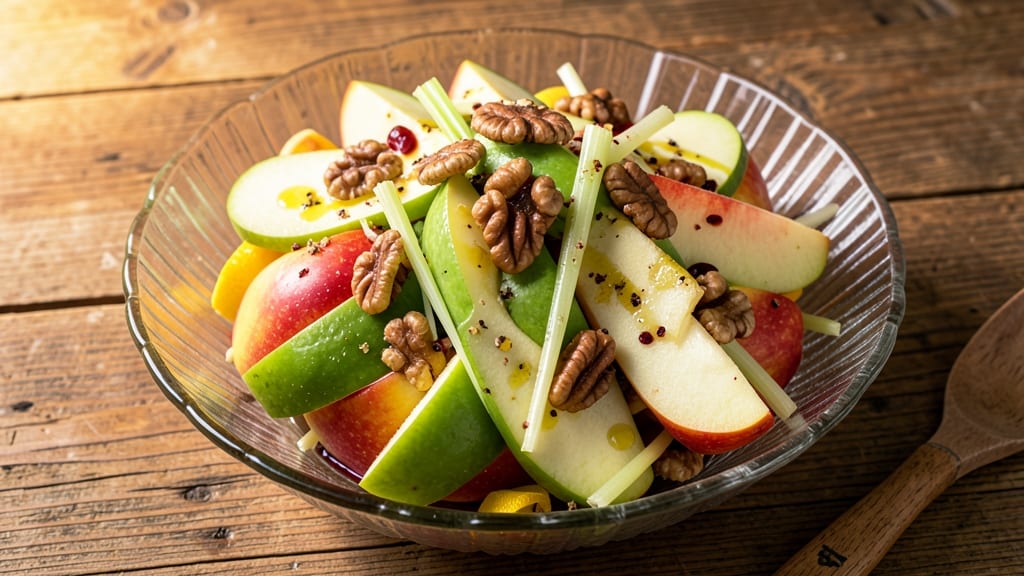 Traditional Apple Salad Recipe: Crisp Celery Crowns and Sweet-Tart Apple Harmony