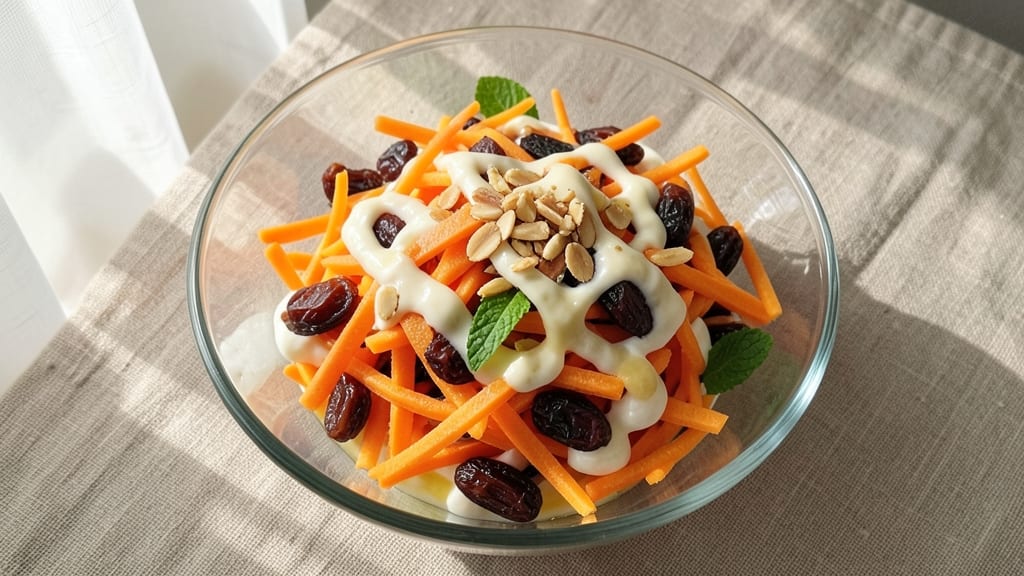 Carrot Raisin Salad Recipe Healthy: Sweet-Tart Crunch With Creamy Citrus Dressing