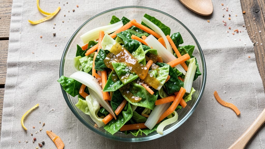 Chow Chow Salad Recipe: Sweet-Tart Celery Crowns and Herb Cheese Fusion
