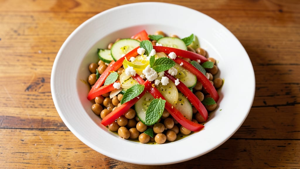 Chickpea Salad Recipe Lemon: Bright Citrus Twist With Crunchy Texture
