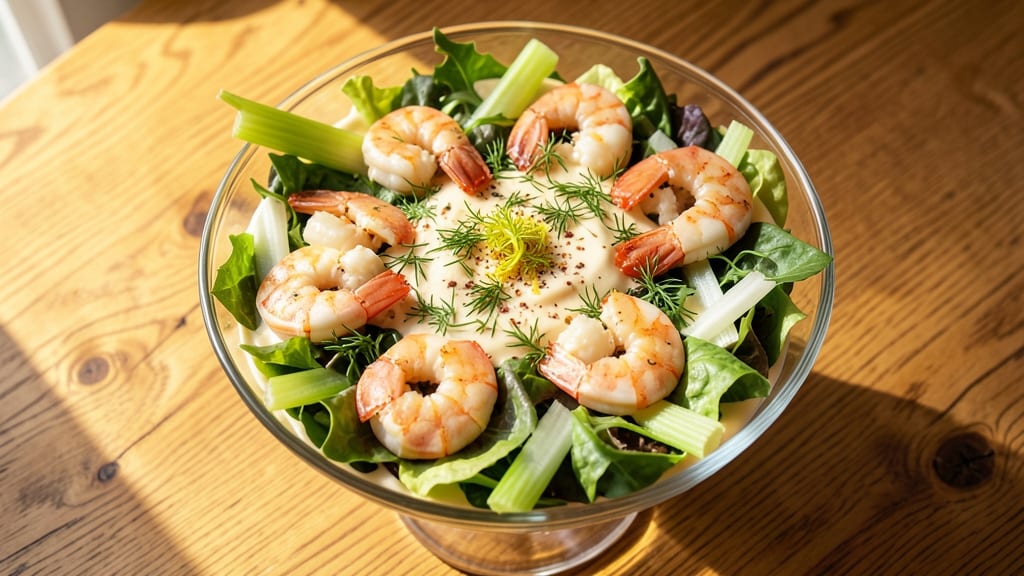 Carey Hilliards' Shrimp Salad Recipe: Creamy Herb Cheese With Crisp Celery Crowns