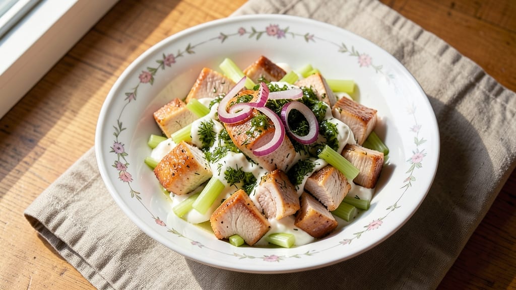 Chicken Salad With Dill Relish Recipe: Herby Crunch That Stays Fresh for Days