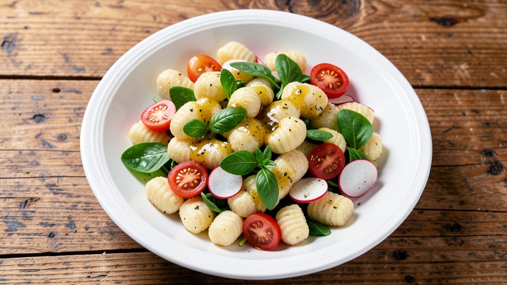 Cold Gnocchi Salad Recipe: Chilled Potato Dumplings With Bright Herb Vinaigrette
