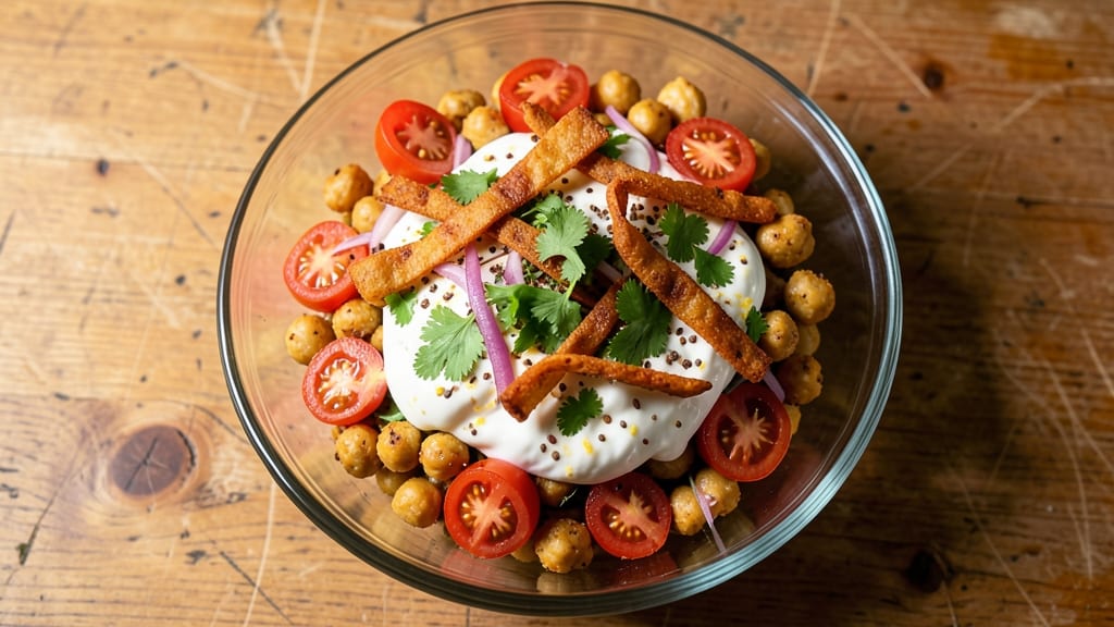 Chana Chaat Salad Recipe: Spiced Chickpea Crunch With Tangy Yogurt Kick