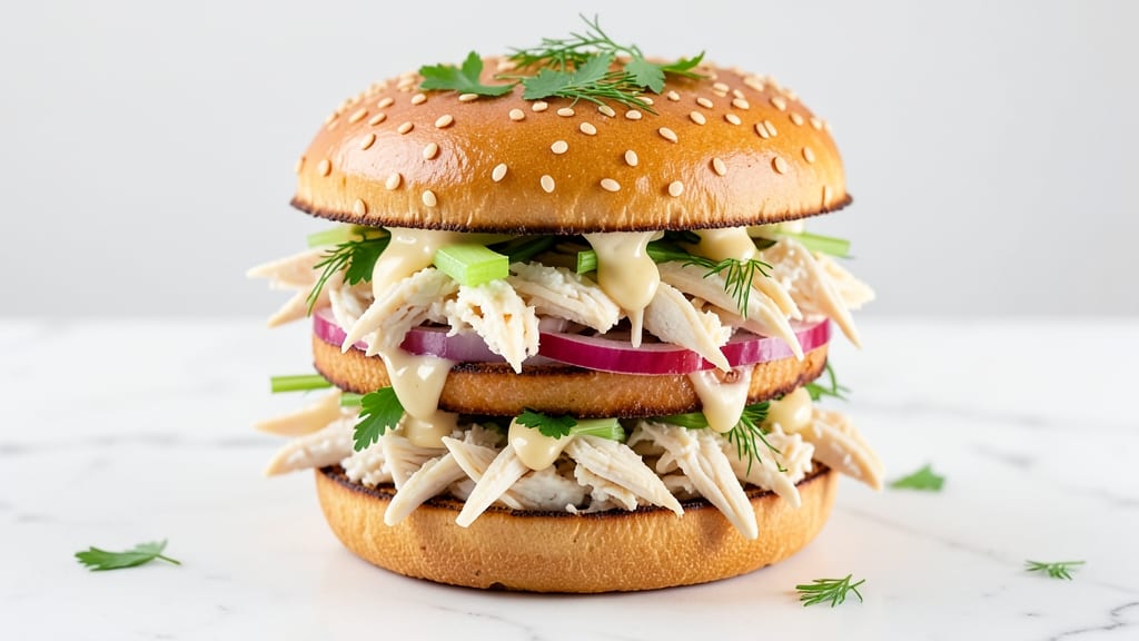 Chick Fil A Chicken Salad Sandwich Copycat Recipe: Toasted Brioche Crunch Meets Creamy Herb Cheese
