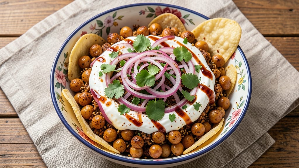 Chole Chaat Salad Recipe: Bold Spice and Creamy Yogurt Fusion