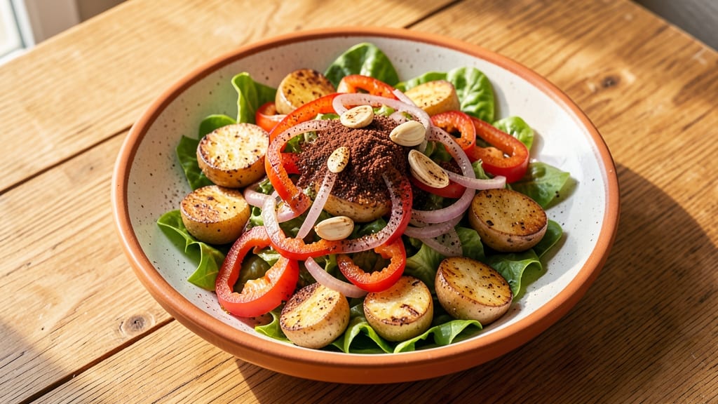 Catalan Salad Recipe: Roasted Red Peppers and Smoky Paprika Magic