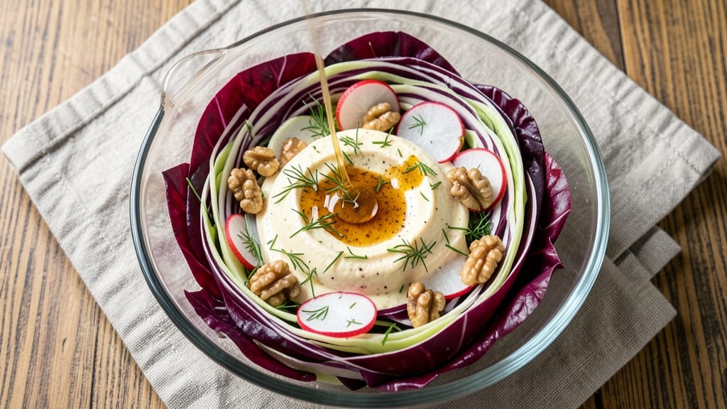 Carousel Cabbage Salad Recipe: Shredded Cabbage and Creamy Herb Cheese Crunch