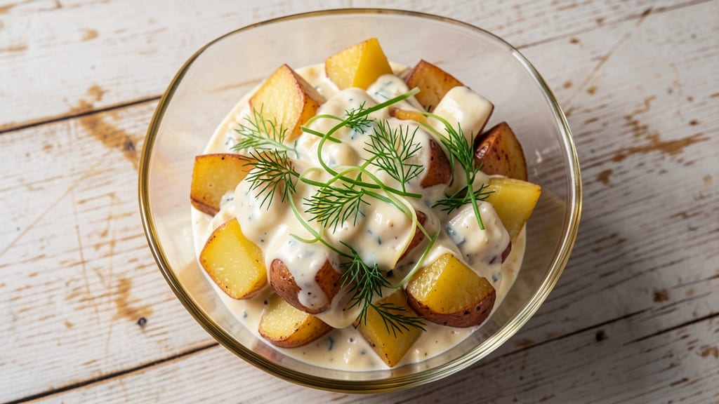 Albertsons Potato Salad Recipe: Picnic-Proof Crunch and Creamy Herb Cheese