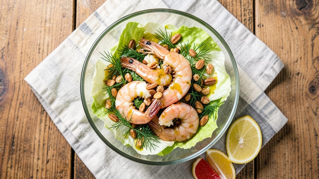 Cold Prawn Salad Recipe: Zesty Lemon-Dill Crunch in 15 Minutes