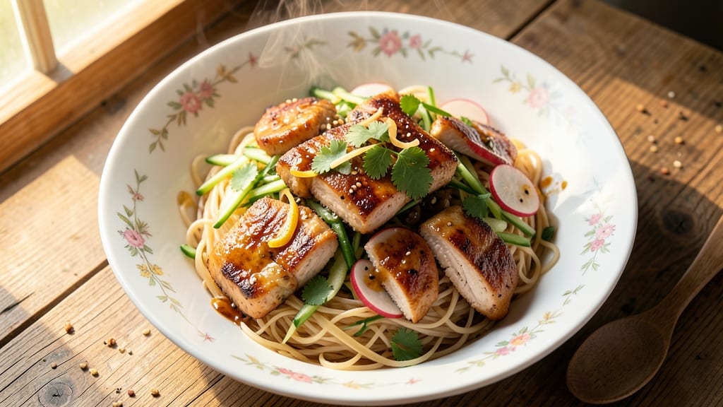 Chicken Soba Noodle Salad Recipe: Light and Refreshing Asian-Inspired Bite