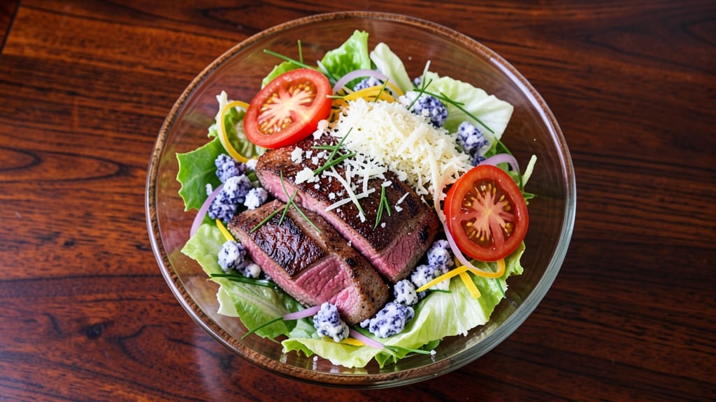 Columbia Steakhouse Diego Salad Recipe: Layered Crunch and Creamy Herb Cheese Harmony